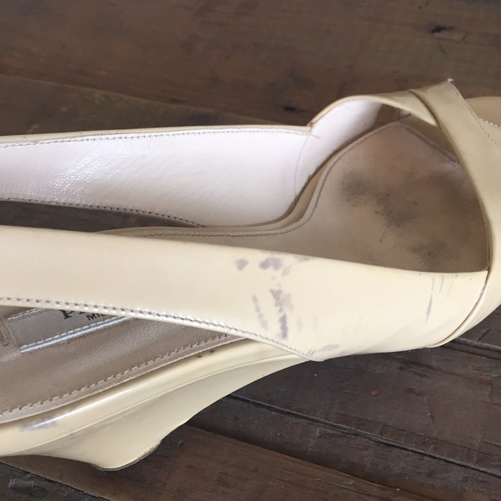 Authentic Prada Wedge Slingbacks - image 4